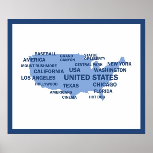 統一された州 ポスター (正面)