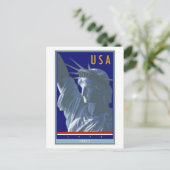 統一された州 ポストカード (スタンド正面)