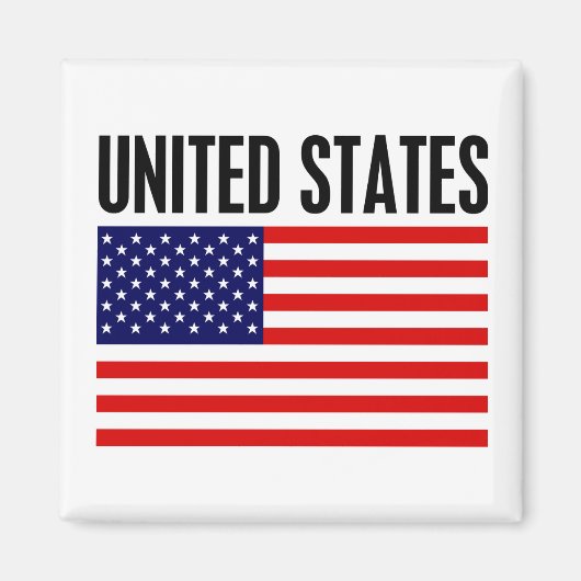 統一された州 マグネット (正面)