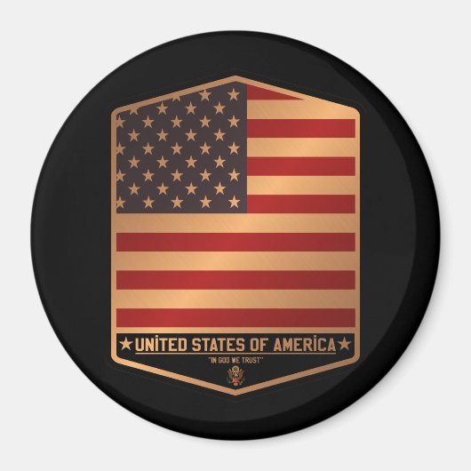 統一された州 マグネット (正面)