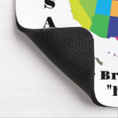 統一された州 – マップ数々の色の マウスパッド (コーナー)