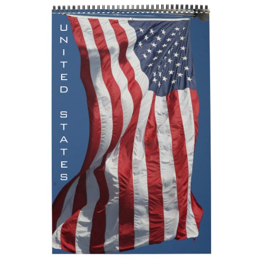 統一された州（場所あり） 2025 カレンダー (カバー)