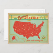 統一された州 |海から海輝くへ ポストカード (正面/裏面)