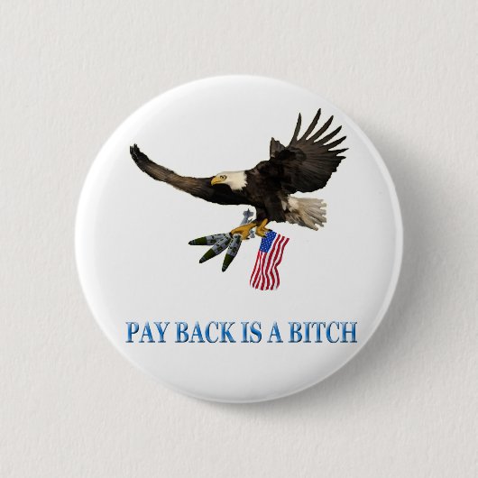 統一された州 缶バッジ (正面)