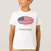 統一された州Tシャツ Tシャツ (正面)
