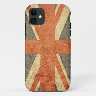 統一された王国の国旗 – グランジ iPhone 11 ケース