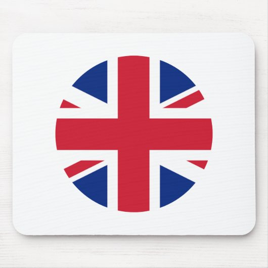 統一された王国国旗の丸ザ・ミュージアム・ザズル マウスパッド (正面)