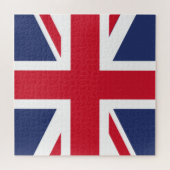 統一された王国国旗の投げ ジグソーパズル (横)