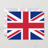 統一された王国統一された国旗 ポストカード (正面/裏面)
