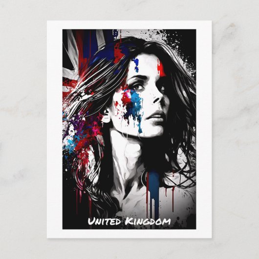 統一された王国葉書World of Women Collection ポストカード (正面)