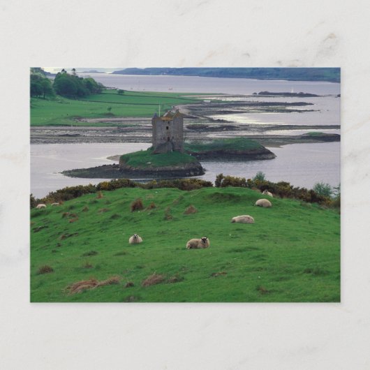 統一された王国、スコットランド、スカイ島 ポストカード (正面)