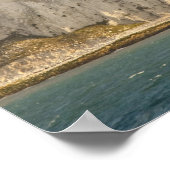 統一された王国、ドーバー。有名な白い崖 ポスター (角)