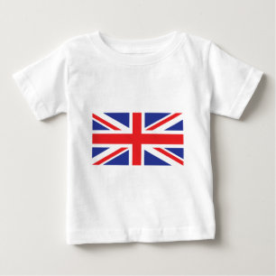 統一された王国/ユニオンジャック国旗 ベビーTシャツ