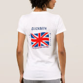 統一された王国(英国) Tシャツ (裏面)