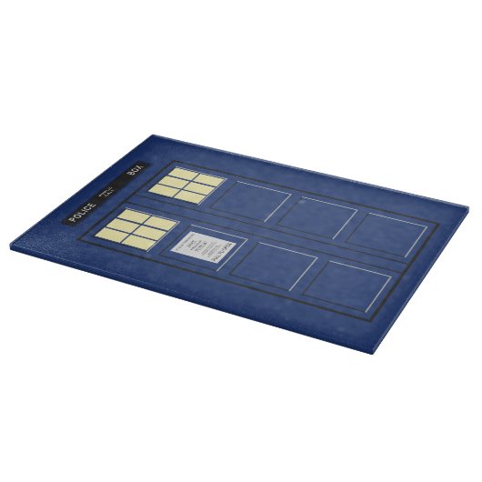 統一された王国 – Blue Police Public Call Box 1 カッティングボード (角)