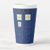 統一された王国 – Blue Police Public Call Box 1 カフェラテマグ (正面)