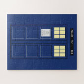 統一された王国 – Blue Police Public Call Box 1 ジグソーパズル (横)