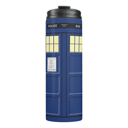 統一された王国 – Blue Police Public Call Box 1 タンブラー (正面)