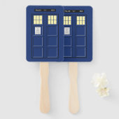 統一された王国 – Blue Police Public Call Box 1 ハンドファン (正面&裏面)