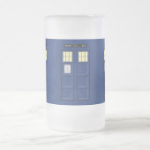 統一された王国 – Blue Police Public Call Box 1 フロストグラスビールジョッキ (中央)