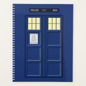 統一された王国 – Blue Police Public Call Box 1 プランナー手帳 (正面)