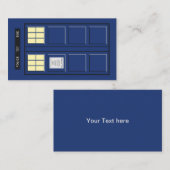 統一された王国 – Blue Police Public Call Box 1 プレイスカード (正面/裏面)