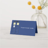 統一された王国 – Blue Police Public Call Box 1 プレイスカード (正面)