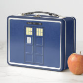 統一された王国 – Blue Police Public Call Box 1 メタルランチボックス (インサイチュ)