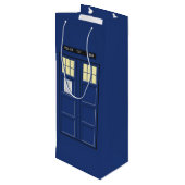統一された王国 – Blue Police Public Call Box 1 ワインギフトバッグ (裏面アングル)