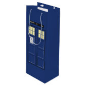 統一された王国 – Blue Police Public Call Box 1 ワインギフトバッグ (正面アングル)