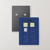 統一された王国 – Blue Police Public Call Box 1 缶バッジ (正面/裏面)