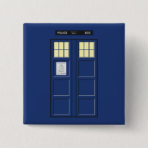 統一された王国 – Blue Police Public Call Box 1 缶バッジ