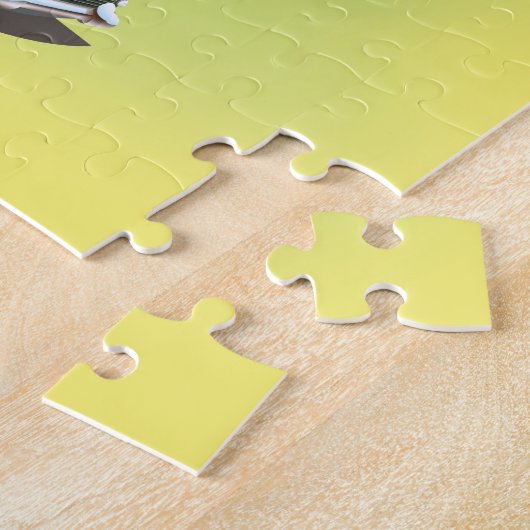 統一された王国「By Road」ヴィンテージ旅行ポスター ジグソーパズル (側面)