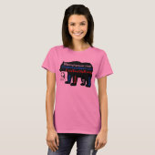 統一された私達はとどろきます-一緒に私達は勝ちます Tシャツ (正面フル)