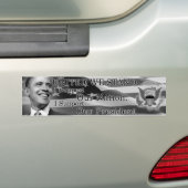 統一された私達は立ちます バンパーステッカー (車上)