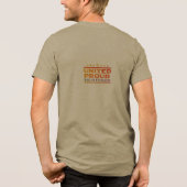 統一された誇りを持った伝統 トライブレンドＴシャツ (裏面)