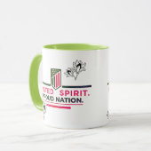 統一された霊誇りを持った国マグ マグカップ (正面左)