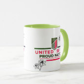 統一された霊誇りを持った国マグ マグカップ (正面右)