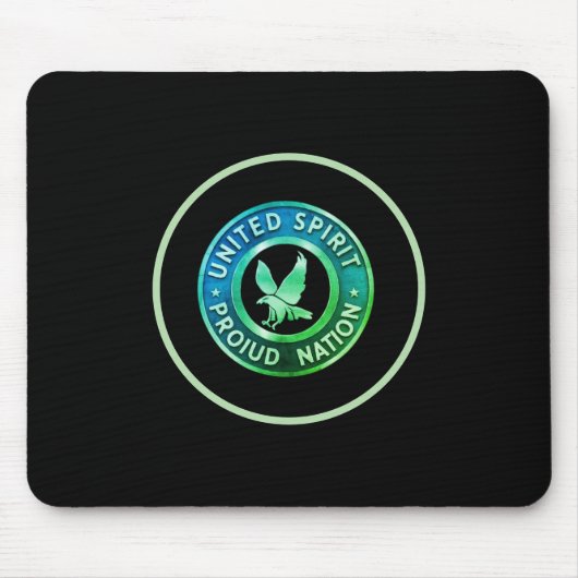 統一された霊誇りを持った国 マウスパッド (正面)