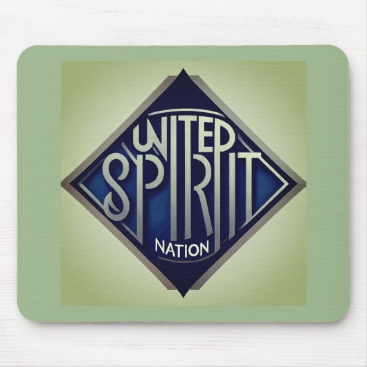 統一された霊誇りを持った国 マウスパッド (正面)
