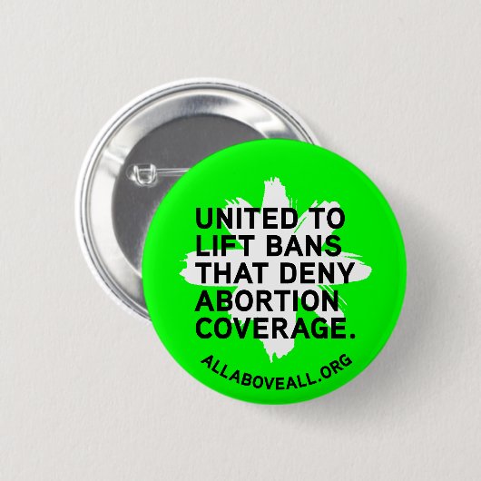 統一された 缶バッジ (正面&裏面)