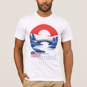 統一された. Tシャツ (正面)