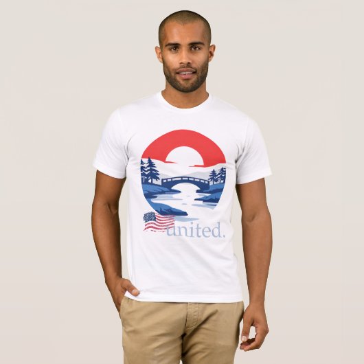 統一された. Tシャツ (正面フル)