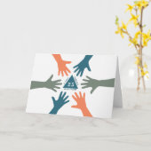 統一さ、奉仕、回復 カード (黄色い花)