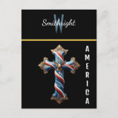 統一の愛国者のシンボル ポストカード (正面)