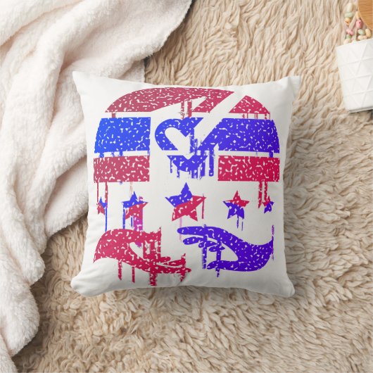 統一の手 クッション (ブランケット)