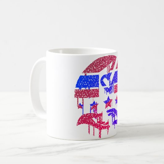 統一の手 コーヒーマグカップ (正面左)