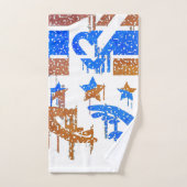 統一の手 バスタオルセット (ハンドタオル)