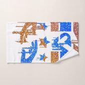 統一の手 バスタオルセット (ハンドタオル)