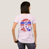 統一の手 Tシャツ (裏面フル)